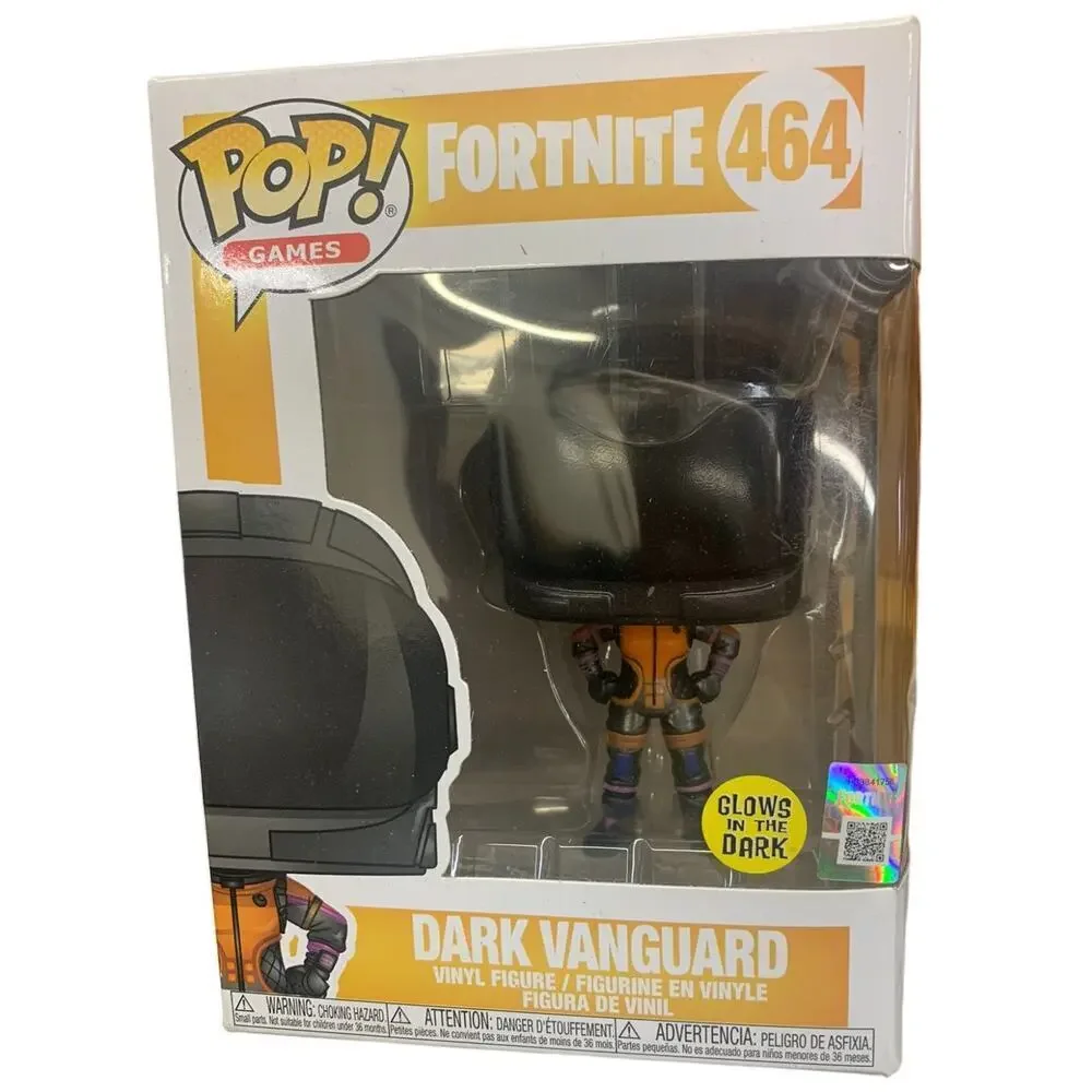 Funko Pop Fortnite Game #464 Dark Vanguard Vinyl Glow in‎ the Dark